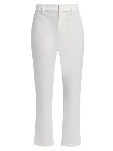 L'AGENCE Women's Ketra Baby Bootcut Crop Trousers - White | Thumbnail 1 L'AGENCE Women's Ketra Baby Bootcut Crop Trousers - White | Thumbnail 1
