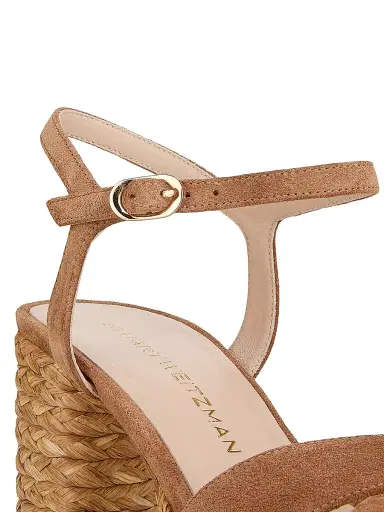 Stuart Weitzman Women's Dayna 80MM Platform Espadrille Sandals - Doe Natural | Thumbnail 6 Stuart Weitzman Women's Dayna 80MM Platform Espadrille Sandals - Doe Natural | Thumbnail 6