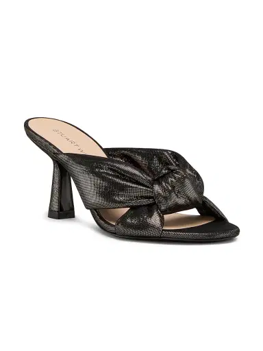 Stuart Weitzman Women's Soplaya 75MM Dotted Leather Slip-On Sandals | Thumbnail 2 Stuart Weitzman Women's Soplaya 75MM Dotted Leather Slip-On Sandals | Thumbnail 2