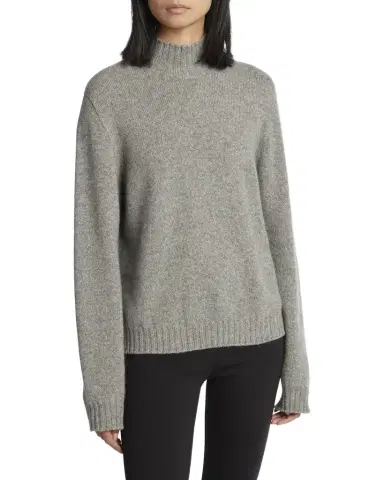 THE ROW Kensington High-Neck Cashmere Sweater | Thumbnail 1 THE ROW Kensington High-Neck Cashmere Sweater | Thumbnail 1