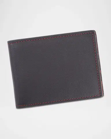 ROYCE New York RFID Blocking Bifold Wallet, Personalized | Thumbnail 4 ROYCE New York RFID Blocking Bifold Wallet, Personalized | Thumbnail 4