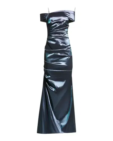 Rickie Freeman for Teri Jon Off-Shoulder Ruched Taffeta Gown | Thumbnail 1 Rickie Freeman for Teri Jon Off-Shoulder Ruched Taffeta Gown | Thumbnail 1