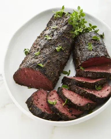 Perini Ranch Mesquite Smoked Peppered Beef Tenderloin & Steakhouse Cookbook | Thumbnail 2 Perini Ranch Mesquite Smoked Peppered Beef Tenderloin & Steakhouse Cookbook | Thumbnail 2
