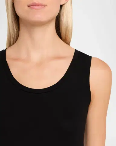 Majestic Filatures Soft Touch Flat-Edge Scoop-Neck Tank | Thumbnail 5 Majestic Filatures Soft Touch Flat-Edge Scoop-Neck Tank | Thumbnail 5