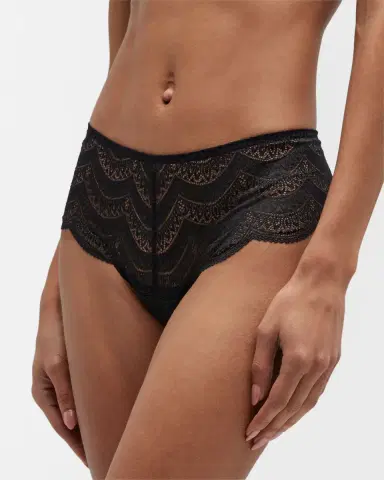 Simone Pérèle Karma Geometric Lace Boyshorts | Thumbnail 2 Simone Pérèle Karma Geometric Lace Boyshorts | Thumbnail 2