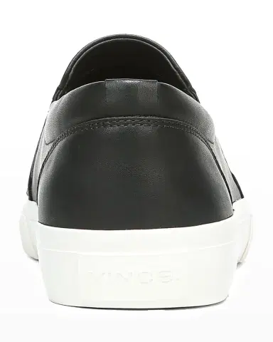 Vince Men 's Fletcher Perforated Leather Slip-On Sneakers | Thumbnail 4 Vince Men 's Fletcher Perforated Leather Slip-On Sneakers | Thumbnail 4