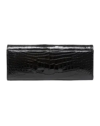 MICHELLE WILHITE Mini Robbie Alligator Leather Flap Clutch Bag | Thumbnail 1 MICHELLE WILHITE Mini Robbie Alligator Leather Flap Clutch Bag | Thumbnail 1