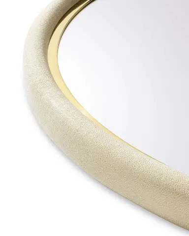 AERIN Faux Shagreen Wall Mirror | Thumbnail 3 AERIN Faux Shagreen Wall Mirror | Thumbnail 3