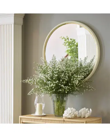 AERIN Faux Shagreen Wall Mirror | Thumbnail 4 AERIN Faux Shagreen Wall Mirror | Thumbnail 4