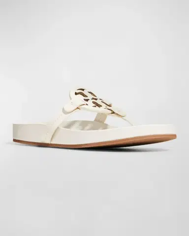 Tory Burch Miller Cloud Leather Thong Sandals | Thumbnail 2 Tory Burch Miller Cloud Leather Thong Sandals | Thumbnail 2