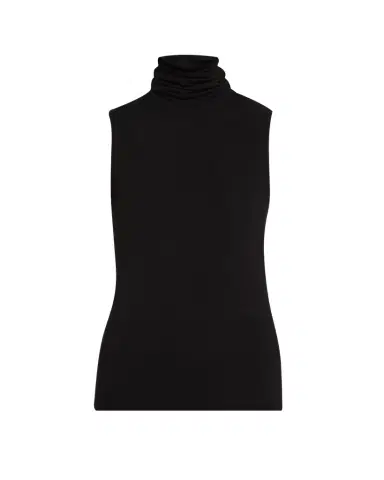 MAJESTIC FILATURES Soft Touch Viscose Sleeveless Turtleneck Top | Thumbnail 1 MAJESTIC FILATURES Soft Touch Viscose Sleeveless Turtleneck Top | Thumbnail 1