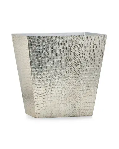 Labrazel Crocodile Silver Wastebasket | Thumbnail 2 Labrazel Crocodile Silver Wastebasket | Thumbnail 2
