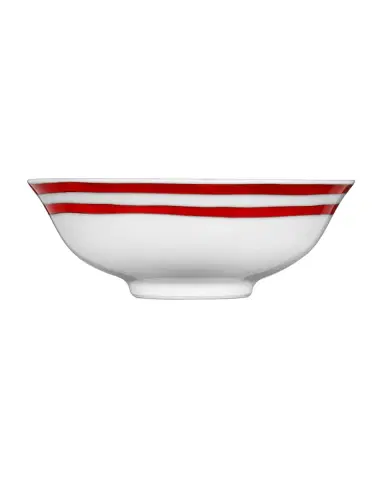 Hermes Balcon Red Soup Bowl | Thumbnail 2 Hermes Balcon Red Soup Bowl | Thumbnail 2