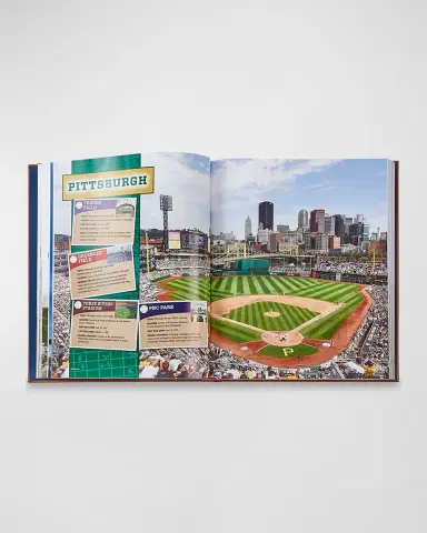 Graphic Image "Ballparks" Leather Bound Book | Thumbnail 3 Graphic Image "Ballparks" Leather Bound Book | Thumbnail 3