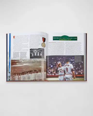 Graphic Image "Ballparks" Leather Bound Book | Thumbnail 4 Graphic Image "Ballparks" Leather Bound Book | Thumbnail 4
