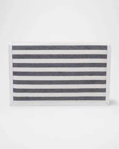 MICHELLE WILHITE Brick Envelope Striped Clutch Bag | Thumbnail 2 MICHELLE WILHITE Brick Envelope Striped Clutch Bag | Thumbnail 2
