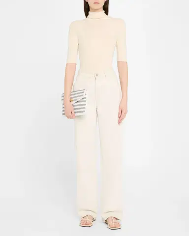MICHELLE WILHITE Brick Envelope Striped Clutch Bag | Thumbnail 4 MICHELLE WILHITE Brick Envelope Striped Clutch Bag | Thumbnail 4