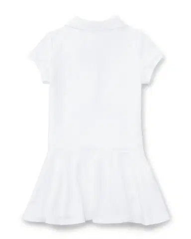 Polo Ralph Lauren Girl's Short-Sleeve Knit Drop-Waist Polo Dress, Size 2-6X | Thumbnail 2 Polo Ralph Lauren Girl's Short-Sleeve Knit Drop-Waist Polo Dress, Size 2-6X | Thumbnail 2