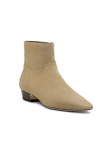 Stuart Weitzman Women's Stassi Suede Ankle Boots - Golden Olive Marron Vino | Thumbnail 2 Stuart Weitzman Women's Stassi Suede Ankle Boots - Golden Olive Marron Vino | Thumbnail 2