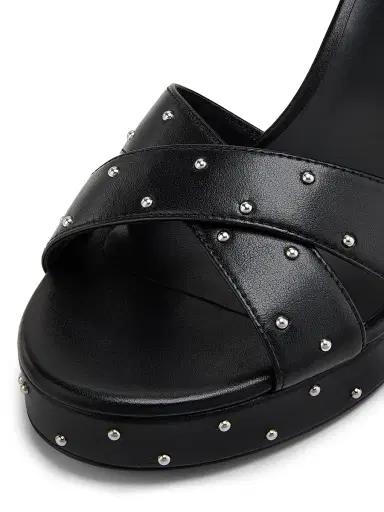 Stuart Weitzman Women's Dayna Sostud Platform Sandals - Black | Thumbnail 6 Stuart Weitzman Women's Dayna Sostud Platform Sandals - Black | Thumbnail 6