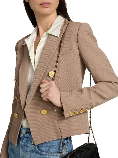 L'Agence Women's Brooke Double-Breasted Blazer | Thumbnail 6 L'Agence Women's Brooke Double-Breasted Blazer | Thumbnail 6