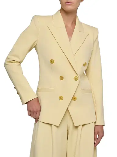 L'Agence Women's Kyomi Double-Breasted Blazer | Thumbnail 3 L'Agence Women's Kyomi Double-Breasted Blazer | Thumbnail 3