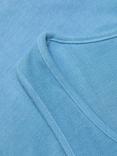 L'AGENCE Women's Adira Rib-Knit Tank - Allure Blue | Thumbnail 7 L'AGENCE Women's Adira Rib-Knit Tank - Allure Blue | Thumbnail 7