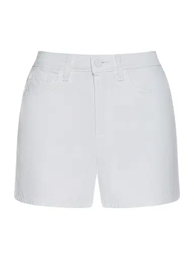 L'AGENCE Women's Lissania Ultra High-Rise Denim Shorts - Blanc | Thumbnail 1 L'AGENCE Women's Lissania Ultra High-Rise Denim Shorts - Blanc | Thumbnail 1