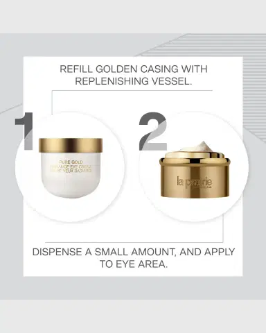 La Prairie Pure Gold Radiance Eye Cream Refill, 0.7 oz. | Thumbnail 3 La Prairie Pure Gold Radiance Eye Cream Refill, 0.7 oz. | Thumbnail 3