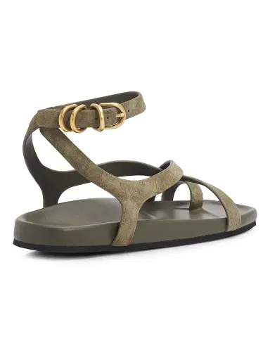 rag & bone Women's Rue Suede Sandals - Olive Suede - Size 9 | Thumbnail 3 rag & bone Women's Rue Suede Sandals - Olive Suede - Size 9 | Thumbnail 3