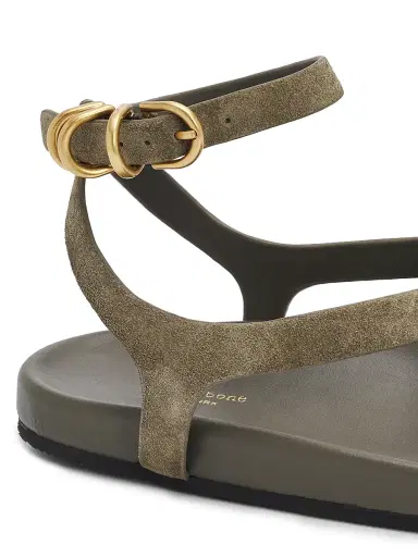 rag & bone Women's Rue Suede Sandals - Olive Suede - Size 9 | Thumbnail 5 rag & bone Women's Rue Suede Sandals - Olive Suede - Size 9 | Thumbnail 5