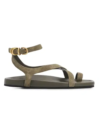rag & bone Women's Rue Suede Sandals - Olive Suede - Size 9 | Thumbnail 1 rag & bone Women's Rue Suede Sandals - Olive Suede - Size 9 | Thumbnail 1