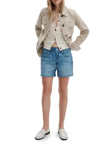 rag & bone Women's rb Miramar Terry Walking Shorts - Morse | Thumbnail 2 rag & bone Women's rb Miramar Terry Walking Shorts - Morse | Thumbnail 2
