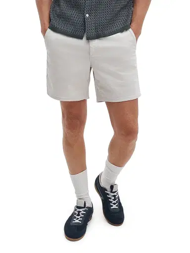 rag & bone Men's Stretch-Cotton Chino Shorts - Winter Blue | Thumbnail 3 rag & bone Men's Stretch-Cotton Chino Shorts - Winter Blue | Thumbnail 3