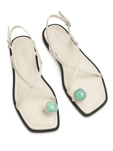 rag & bone Women's Remi Leather Toe Ring Flat Sandals | Thumbnail 4 rag & bone Women's Remi Leather Toe Ring Flat Sandals | Thumbnail 4