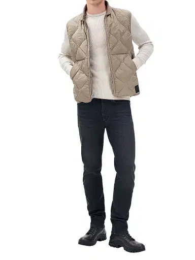 rag & bone Men's Gregory Wool-Blend Crewneck Sweater - Desert | Thumbnail 2 rag & bone Men's Gregory Wool-Blend Crewneck Sweater - Desert | Thumbnail 2