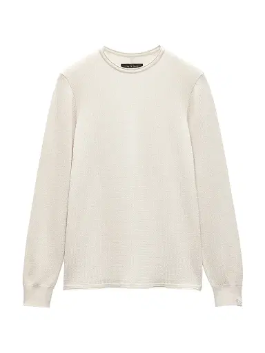 rag & bone Men's Gregory Wool-Blend Crewneck Sweater - Desert | Thumbnail 1 rag & bone Men's Gregory Wool-Blend Crewneck Sweater - Desert | Thumbnail 1