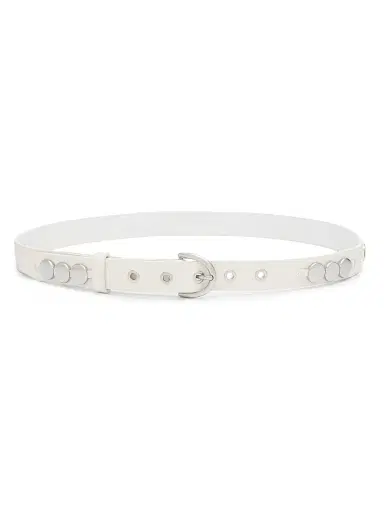rag & bone Women's Luna Embellished Belt - Anthracite White | Thumbnail 1 rag & bone Women's Luna Embellished Belt - Anthracite White | Thumbnail 1