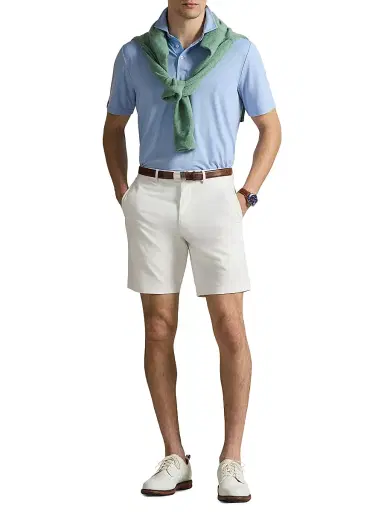 Polo Ralph Lauren Men's Tab Waist Tailored Shorts | Thumbnail 2 Polo Ralph Lauren Men's Tab Waist Tailored Shorts | Thumbnail 2