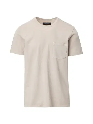 rag & bone Men's Crewneck Cotton T-Shirt - Taupe | Thumbnail 1 rag & bone Men's Crewneck Cotton T-Shirt - Taupe | Thumbnail 1
