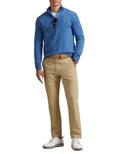 RLX Ralph Lauren Men's Standard Straight-Leg Pants - Classic Khaki | Thumbnail 2 RLX Ralph Lauren Men's Standard Straight-Leg Pants - Classic Khaki | Thumbnail 2