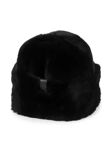 rag & bone Women's Kennedy Faux-Fur Hat - Black - Size Small | Thumbnail 1 rag & bone Women's Kennedy Faux-Fur Hat - Black - Size Small | Thumbnail 1