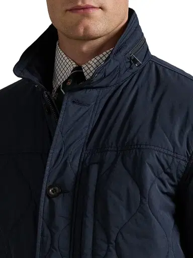 Polo Ralph Lauren Men's Eastham Quilted Hooded Field Jacket - Collection Navy | Thumbnail 6 Polo Ralph Lauren Men's Eastham Quilted Hooded Field Jacket - Collection Navy | Thumbnail 6