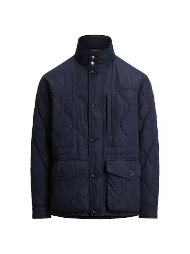 Polo Ralph Lauren Men's Eastham Quilted Hooded Field Jacket - Collection Navy | Thumbnail 1 Polo Ralph Lauren Men's Eastham Quilted Hooded Field Jacket - Collection Navy | Thumbnail 1