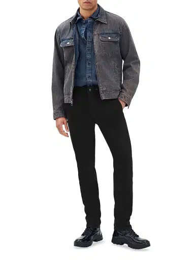 rag & bone Men's Fit 3 Stretch-Twill Mid-Rise Straight-Leg Chino Pants - Salute | Thumbnail 2 rag & bone Men's Fit 3 Stretch-Twill Mid-Rise Straight-Leg Chino Pants - Salute | Thumbnail 2