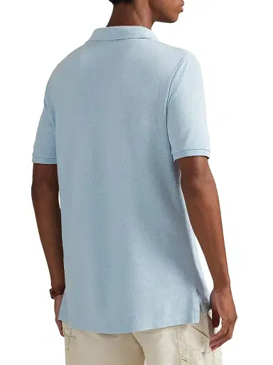 Polo Ralph Lauren Men's Polo Bear Cotton Polo Shirt - Southport Blue Heritage Bear | Thumbnail 4 Polo Ralph Lauren Men's Polo Bear Cotton Polo Shirt - Southport Blue Heritage Bear | Thumbnail 4