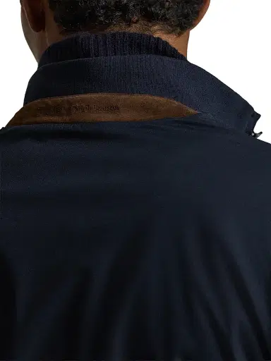 Polo Ralph Lauren Men's Gabardine Stand Collar Bomber Jacket - Collection Navy | Thumbnail 6 Polo Ralph Lauren Men's Gabardine Stand Collar Bomber Jacket - Collection Navy | Thumbnail 6