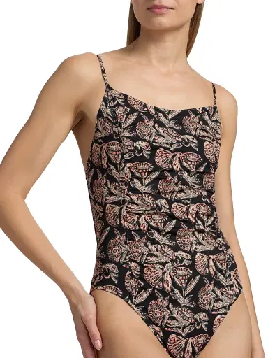 Ulla Johnson Women's Annine Printed One-Piece Swimsuit - Jasper | Thumbnail 5 Ulla Johnson Women's Annine Printed One-Piece Swimsuit - Jasper | Thumbnail 5