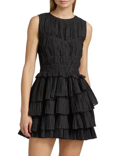 Sea Women's Thalia Pleated Sleeveless Minidress | Thumbnail 3 Sea Women's Thalia Pleated Sleeveless Minidress | Thumbnail 3
