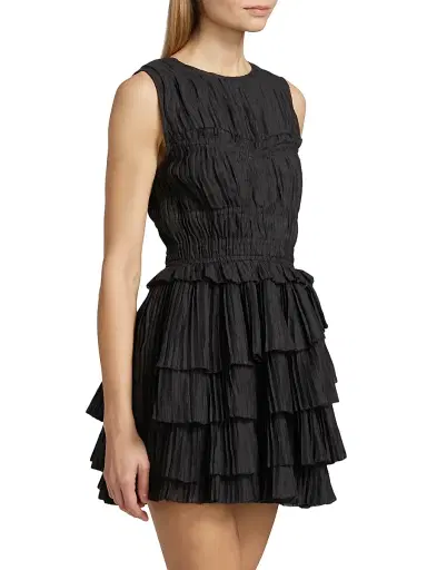 Sea Women's Thalia Pleated Sleeveless Minidress | Thumbnail 4 Sea Women's Thalia Pleated Sleeveless Minidress | Thumbnail 4